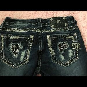 Miss Me Jean Capris Size 26
